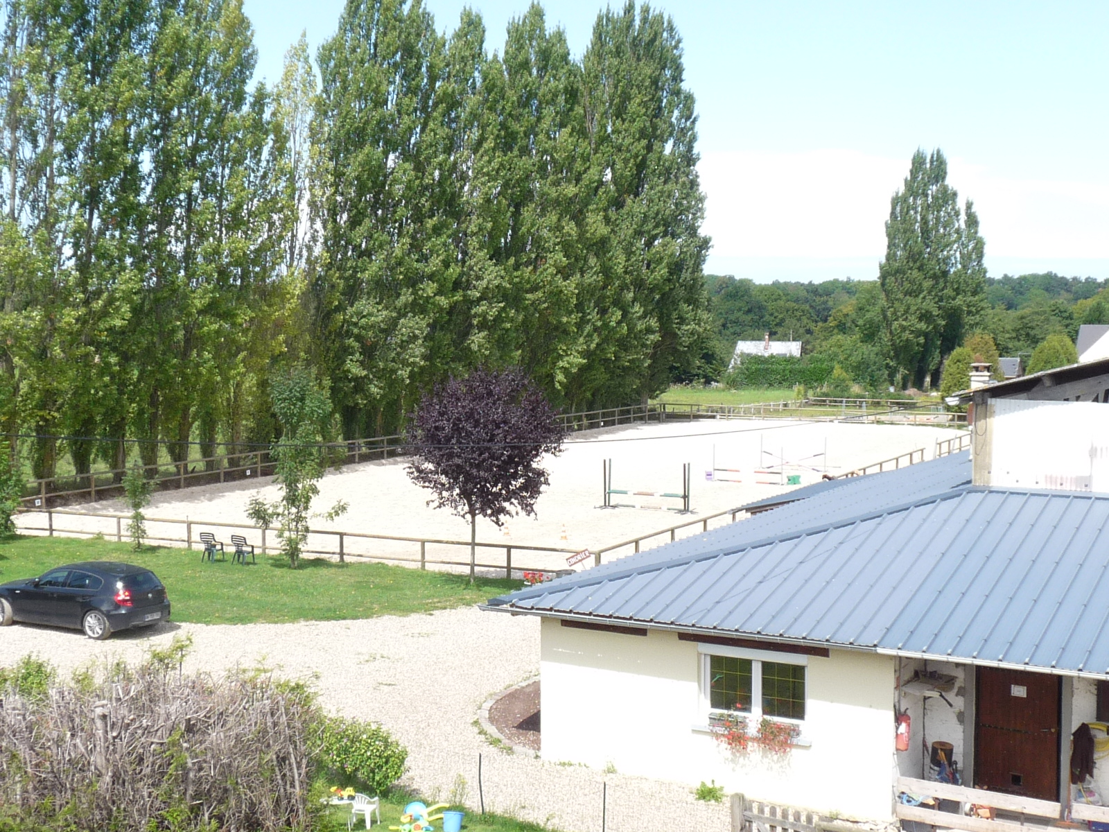 Image de l'annonce pension box avec sortie paddock et marcheur