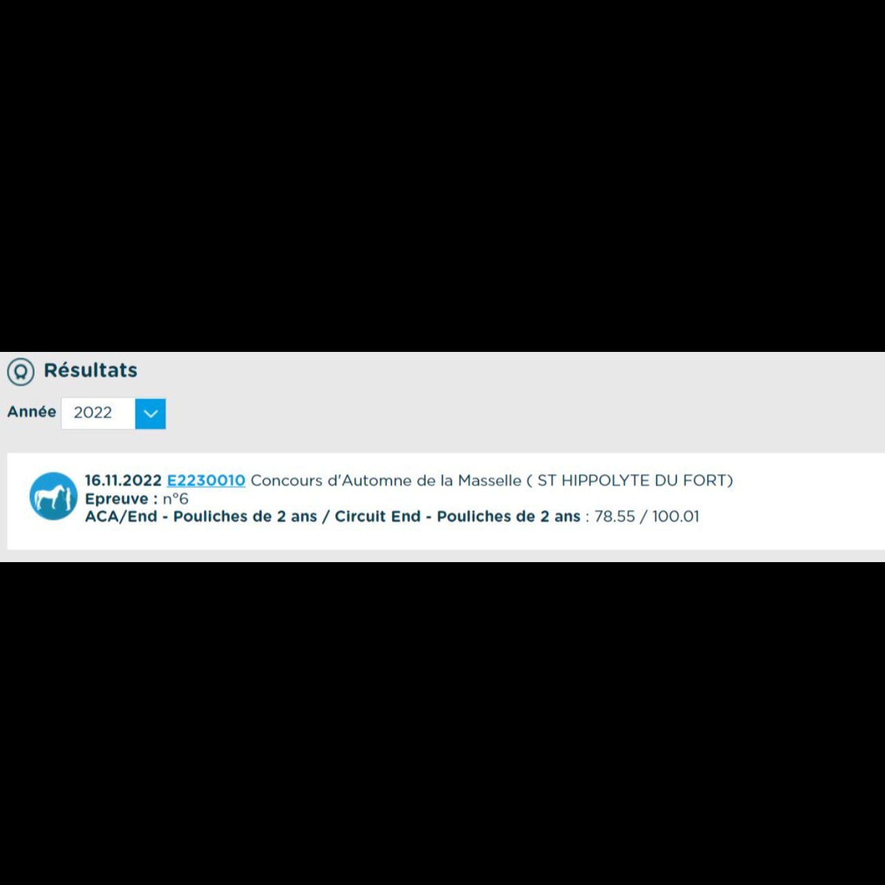 Image de l'annonce Pouliche DSA 87%, 3 ans, par Seaukoa